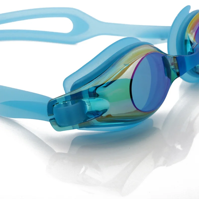 Горячие Красочные гальванические водонепроницаемые очки для плавания Анти-туман УФ Регулируемые Профессиональные очки для соревнований мужчины Googles