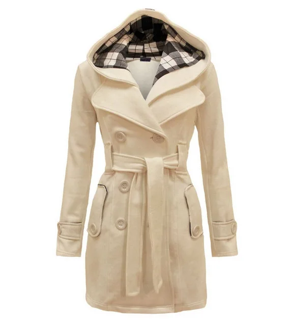 Женское шерстяное пончо Nicesense пальто больших размеров 2018|coat 2016|woman coat 2016manteau femme |