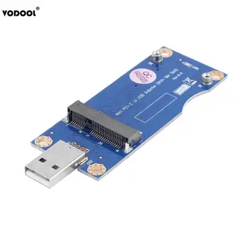 

VODOOL Mini PCI-E Wireless WWAN To USB Card Adapter With SIM Card Slot WWAN/LTE Module 52Pin USB 2.0 Transfer Cards Adaptor