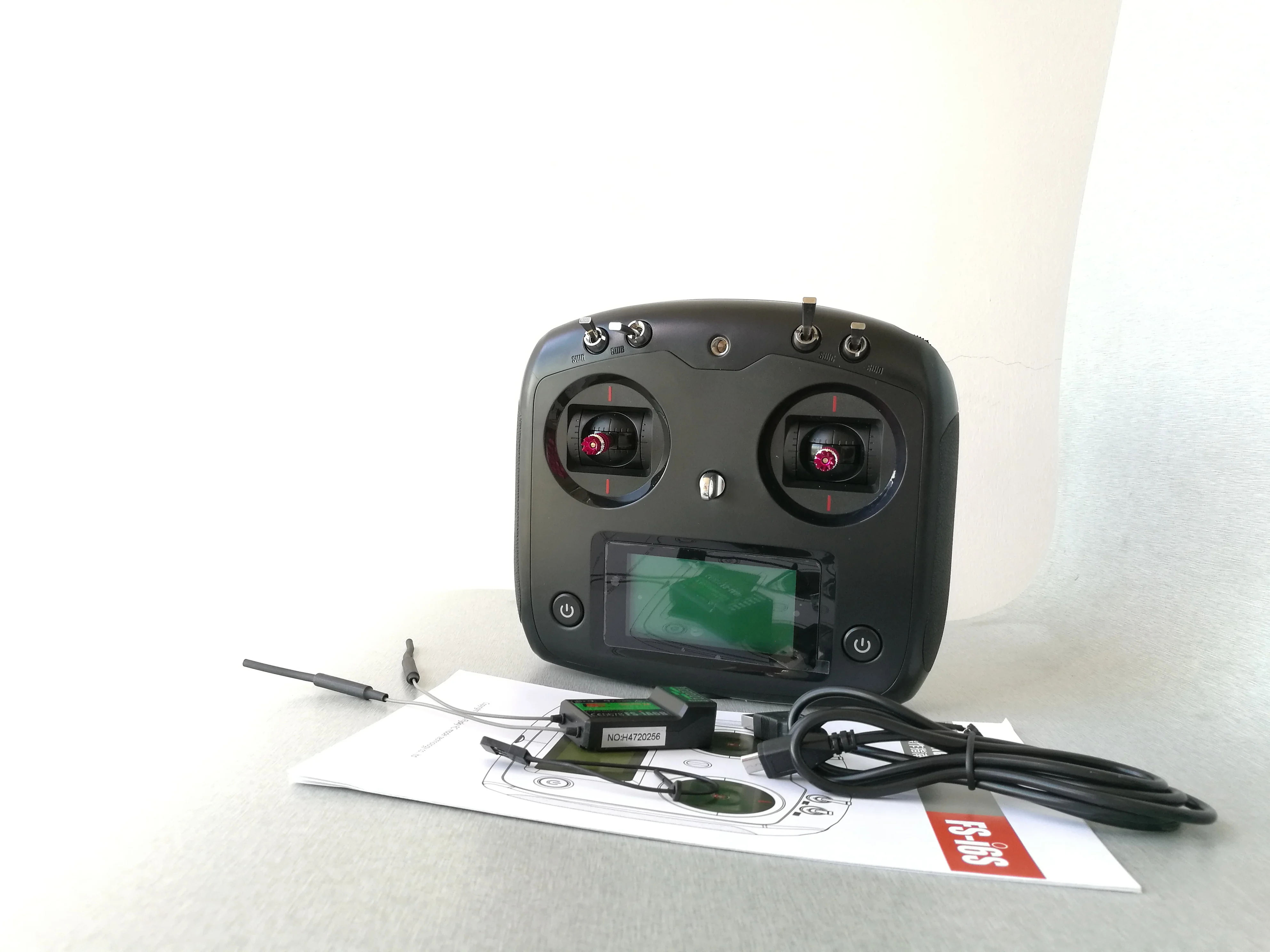 Оригинальный телефон Flysky FS i6S 10CH 2 4G TX с iA6B RX + держатель телефона для квадрокоптера