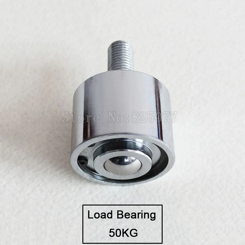 

4PCS Precision Conveying Universal Ball Wheels Transfer Wheel Bull Eye Bearing Ball Casters Runners Downward Use Load 50KG/PCS
