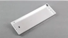 Mini 68 keys mechanical keyboard case aluminum frame portable tada68 keyboard case metal housing game board case