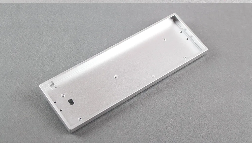 Mini 68 keys mechanical keyboard case aluminum frame portable tada68