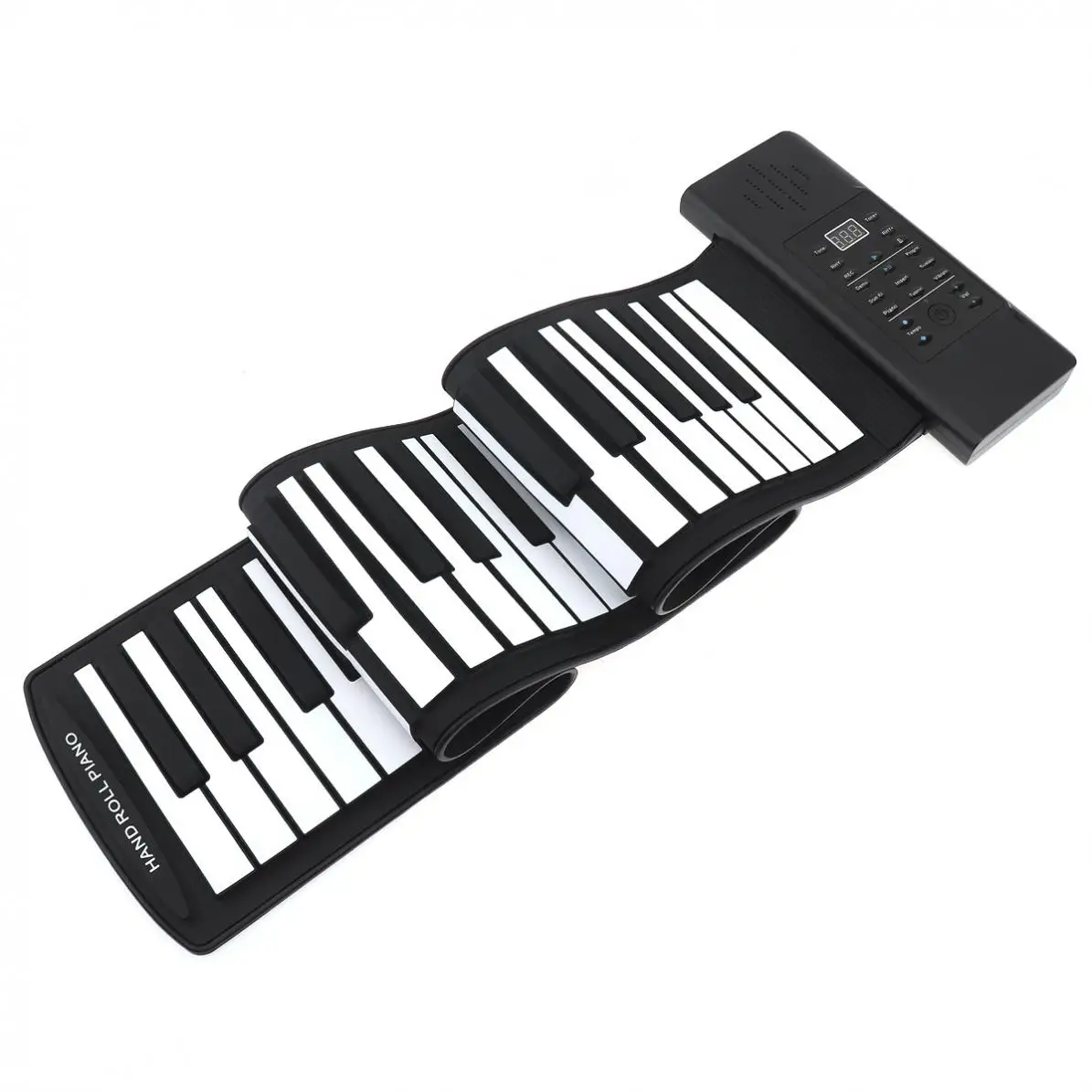 Piano en Silicone Flexible à 61 touches, Portable, enroulable, USB, clavier  électronique MIDI, orgue – acheter aux petits prix dans la boutique en
