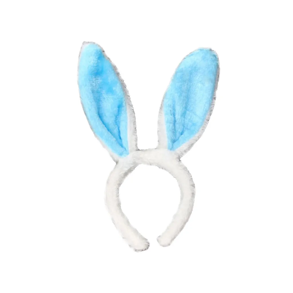 

MUQGEW Women Hair Accessories Fashion Headband Cute Women Girls Long Bunny Ears Headband Rabbit Hair Accessory#Y3