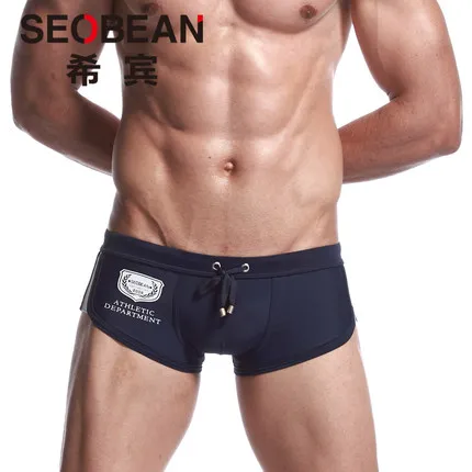

Free shipping!Brand Men Sexy Beach Pants Shorts solid Boxers Swimming Trunks Swimwear sexy swimsuits