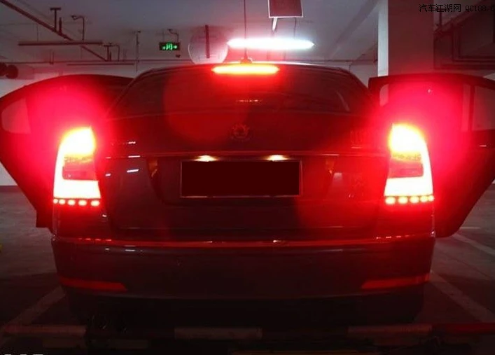 

SOCE Car Styling 2X 30SMD X-Shape LED Brake Light Stop Parking Lamp Bulb Source For Skoda Octavia 1U2 5E3 5E5 Bright Red