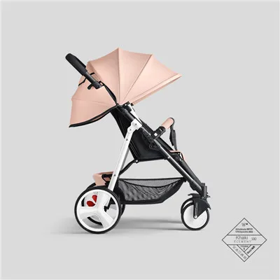 Детские коляски ультра Портативный складным зонтом машина кукла Детские коляски s - Цвет: pink