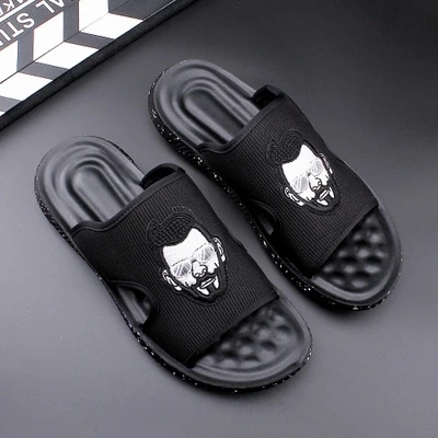 

Top Quality Summer Beach Sandals For Men Outdoor Slippers Flip Flops Sandalias New Fashion Open-toed Leather Sandals