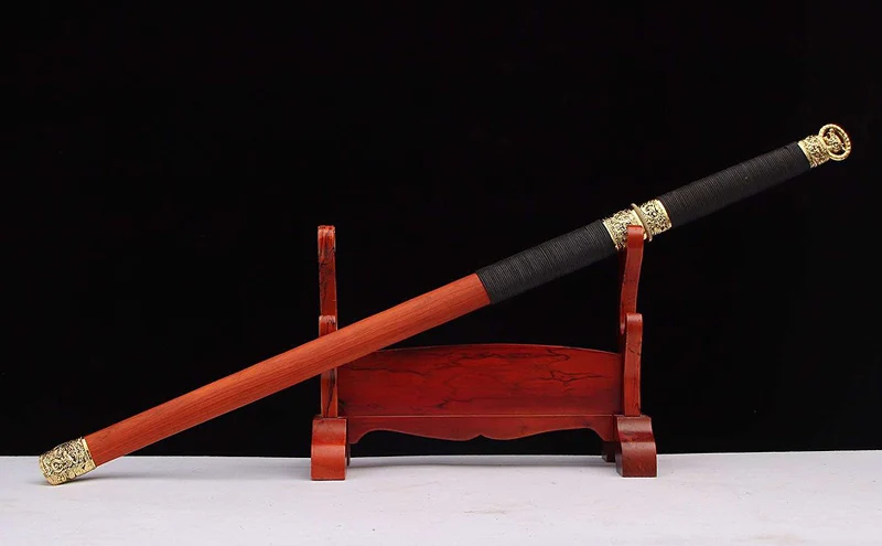 

TANTO SWORDS Handmade Japanese Samurai Sword 1060 High Carbon Steel Red Wood Full tang Strigt Funcational Tang Dynasty Katana
