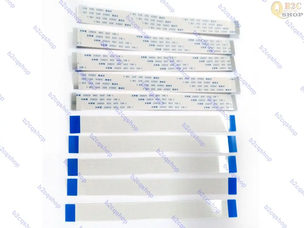 

10pcs 150mm 14Pin 0.8mm Pitch FFC cable Flexible Flat Cable Wire Ribbon Forward Direct A type