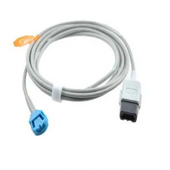 

Compatible for GE Trusat OXY-MC3 SpO2 extension cable adapter cable for GE trusat spo2 sensor