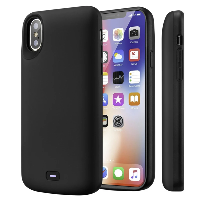 NTSPACE 5000 мАч портативное зарядное устройство чехол для iPhone X Xs power Case Внешний блок питания для iPhone Xs чехол для батареи