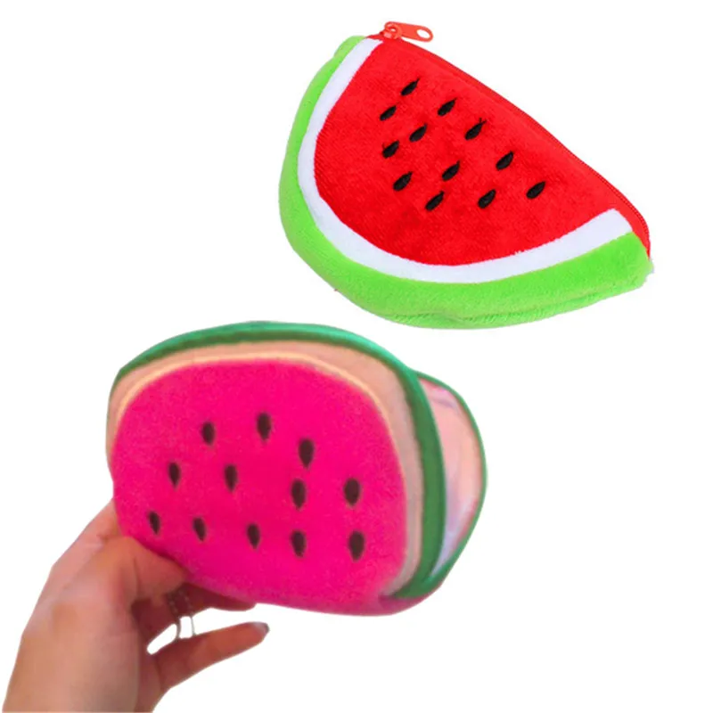 

New Women Girls Watermelon Wallet Bag Coin Purse Favor Fish Extender Pouch Gift