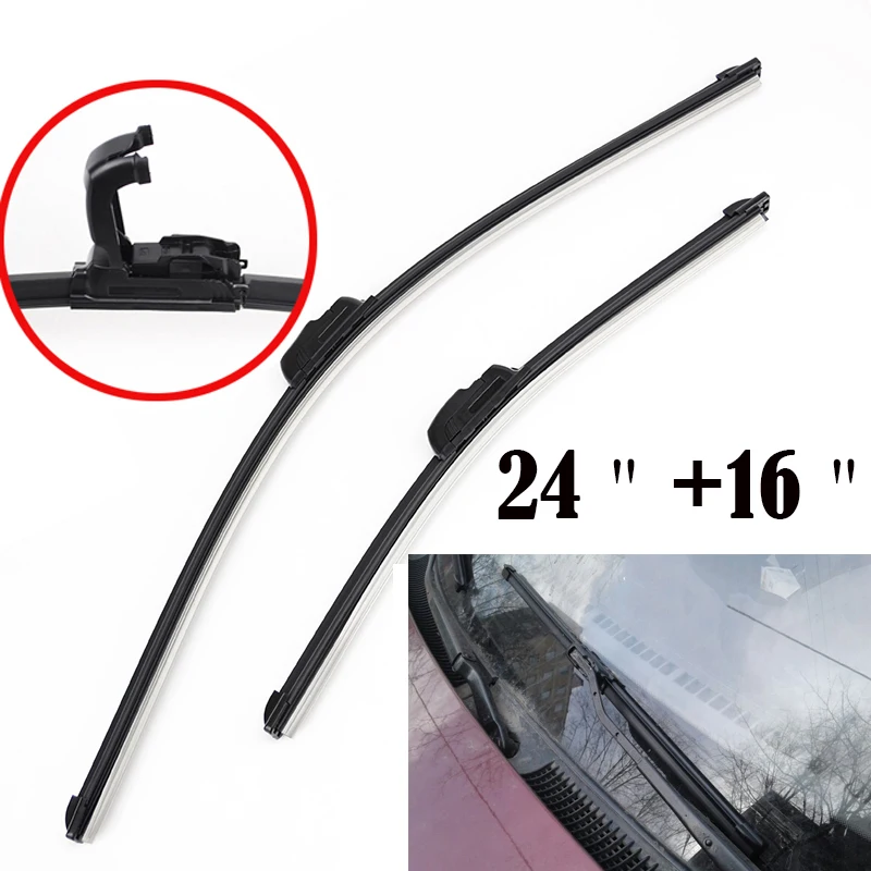 Набор лезвий стеклоочистителя XUKEY для Hyundai Tucson JM Kia Sportage JE/KM 2005 2006 2007 2008 2009 2010|wiper
