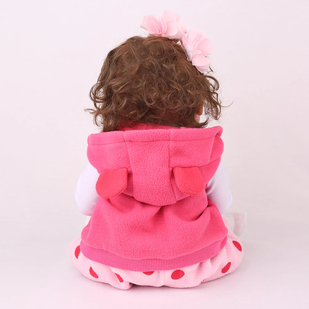 Полностью силиконовые куклы KAYDORA Reborn 18 дюймов 48 см Реалистичная кукла Bebe для