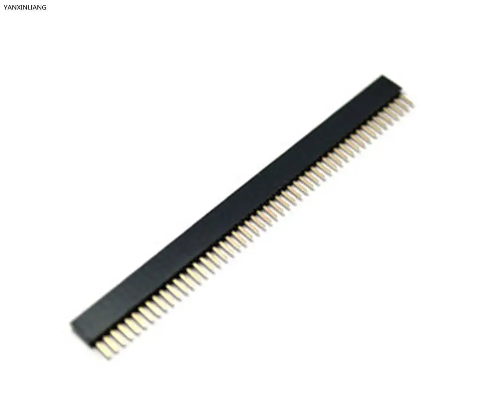 10 шт. шаг 1 27 мм 1x50Pin 50 Pin гнездовой Однорядный прямой коннектор | Обустройство дома
