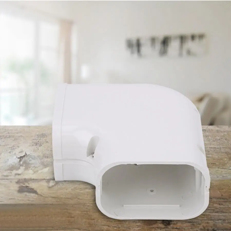 

90 Degree Right-angle Decorative Cap Air Conditioning Tube Ventilation Tube Cover 60mm 80mm 100mm 140mm