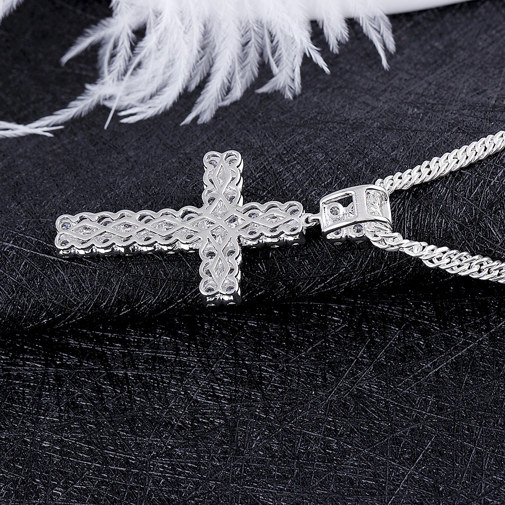 pendant necklace for man cross shape (5)