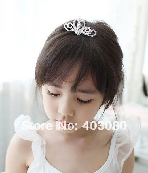 

Wholesale & Retail South Korea style girl Alloy crown design hair combs,kid bobby pin,Alice band