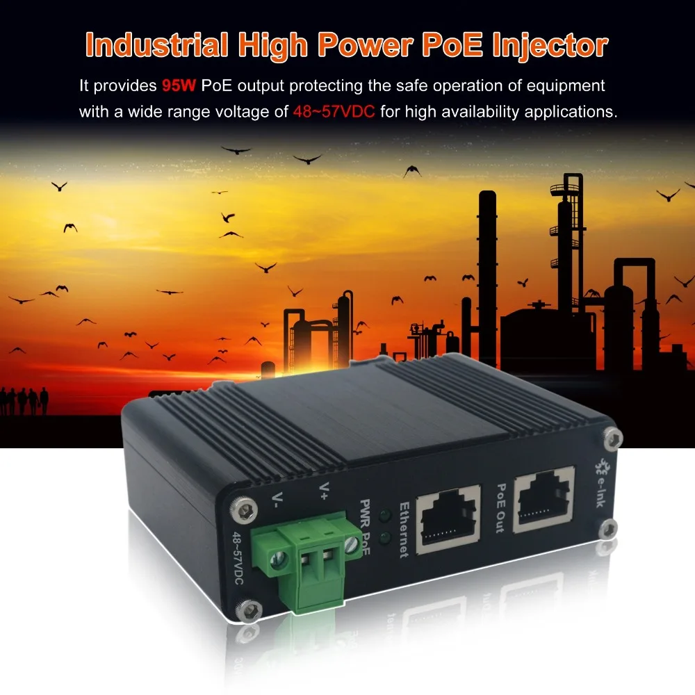 95W PoE Injector-5