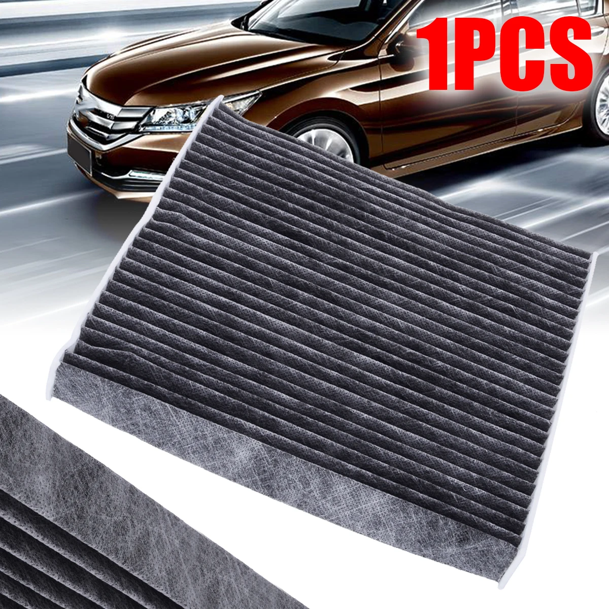 

1pc Cabin Fiber Air Filter Non-woven 80292-TZ5-A41 For Honda Accord Civic CRV Odyssey Pilot