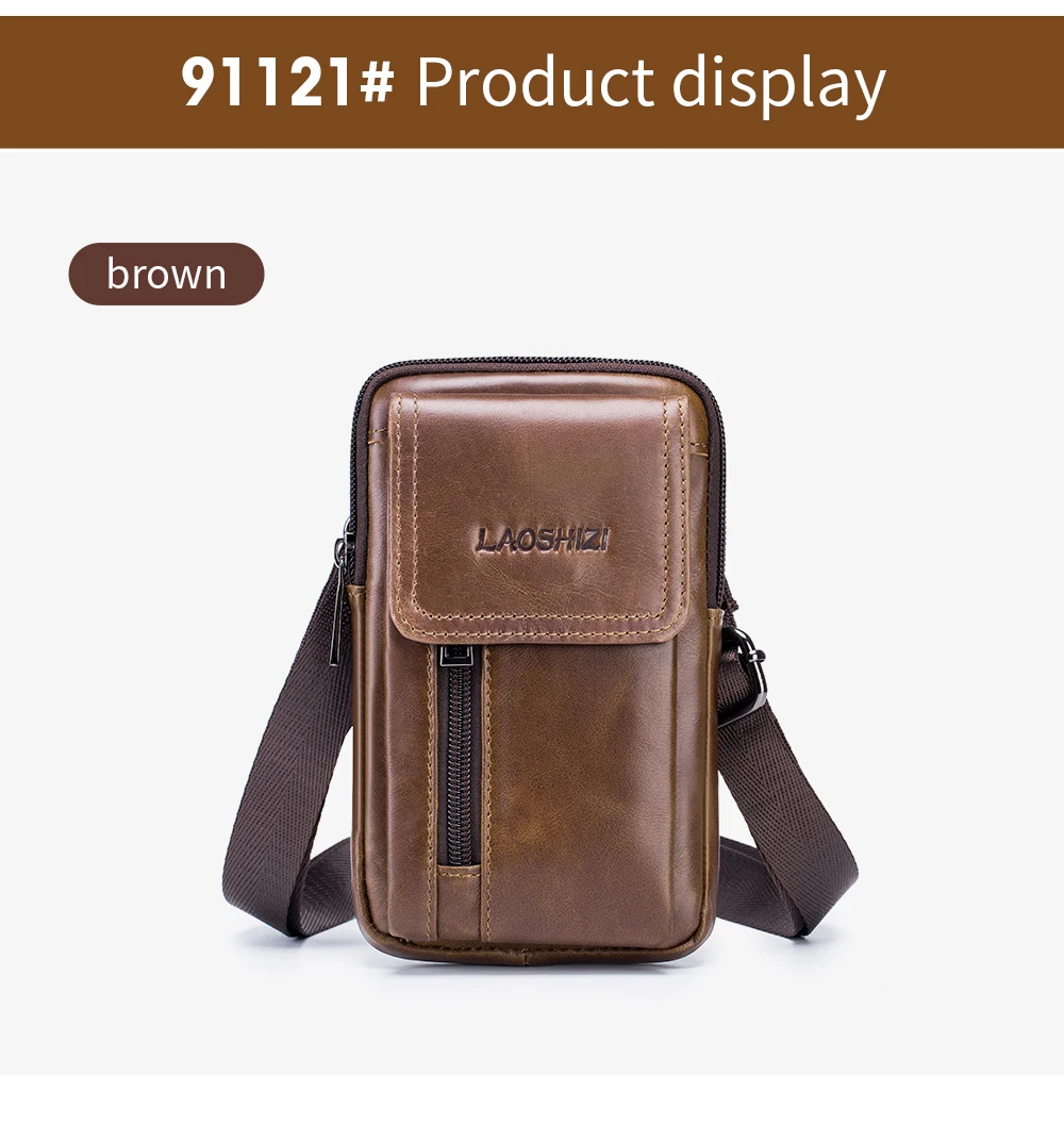 Натуральная кожа, мужские сумки на пояс, маленькая сумка-мессенджер, через плечо, кошелек, мужской чехол для телефона, Blosa, бизнес, для путешествий, подарок