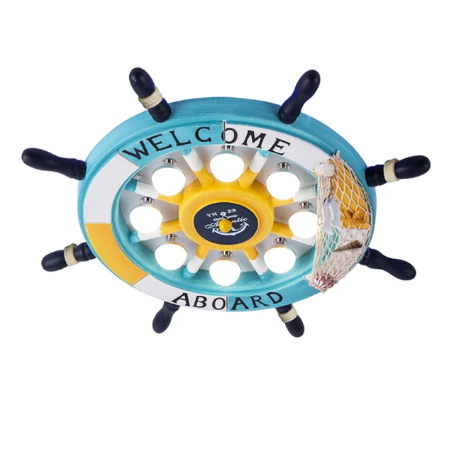 mediterranean kids rudder led ceiling lights bedroom living room led e27 110v 220v children home