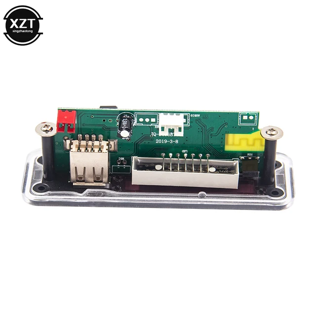 Reproductor MP3 con Bluetooth para coche, módulo de Audio USB SD AUX FM, módulo de Radio, reproductor de Audio para accesorios de coche, 5,0, 5V, 12V Reproductor MP3 con Bluetooth para coche, módulo de Audio USB SD AUX FM, módulo de Radio, reproductor de Audio para accesorios de coche, 5,0, 5V, 12V