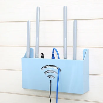 

Wifi Storage Box Plastic Router Storage Rack Wall-mounted Cable Box Wire TV Set Top Boxes Home Bedroom Living Room Wifi Shelf