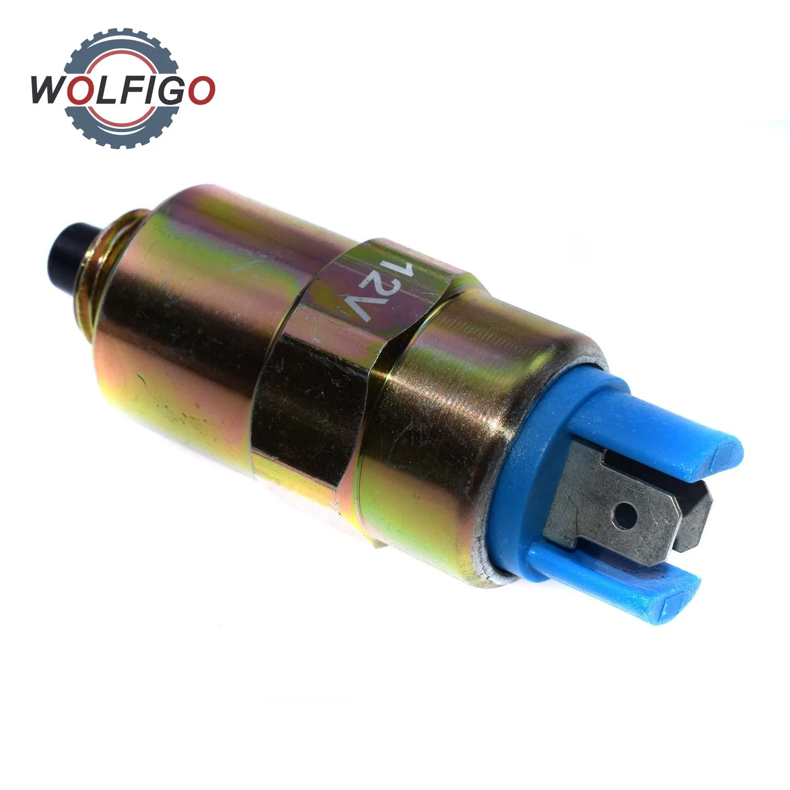 WOLFIGO 12V отключение соленоида для двигателя серии Perkins 1000 DPA DPS CAV LUCAS 7167-620D 7185-900T 7167-620C