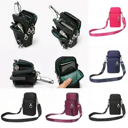 Новый стиль женские мини-сумки через плечо для сотового телефона Плетеный бумажник Сумка Кошелек