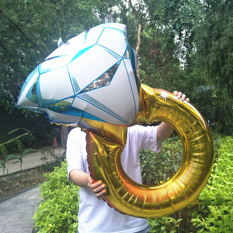 

Big Diamond Balloon Wedding Decoration Diy Balloon Birthday Party Decorations Adult Kids Bachelorette Party Event Party Supplies
