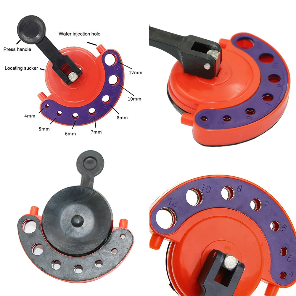 Размер Регулируемый инструмент позиционирования стекло отверстие открывалка сверло позиционер высокое качество сплава стали керамической плитки сверлильный патрон