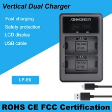 lp-e6 battery charger LED Dual Camera Charger For Canon EOS 5DS R 5D Mark II 5D Mark III 6D 7D 80D EOS 5DS R bateria lp-e6 battery charger LED Dual Camera Charger For Canon EOS 5DS R 5D Mark II 5D Mark III 6D 7D 80D EOS 5DS R bateria