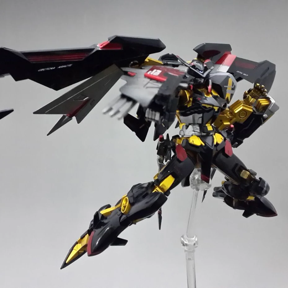 Японский мобильный костюм Seed 1/144 Gundam амазу Золотая рамка амацу настраиваемая Модель Дети Собранный робот аниме фигурка игрушки