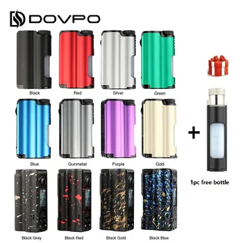 

New Original DOVPO Topside 90W Top Fill TC Squonk MOD with 10ml Large Squonk Bottle & 0.96 Inch OLED Screen VS DRAG 2
