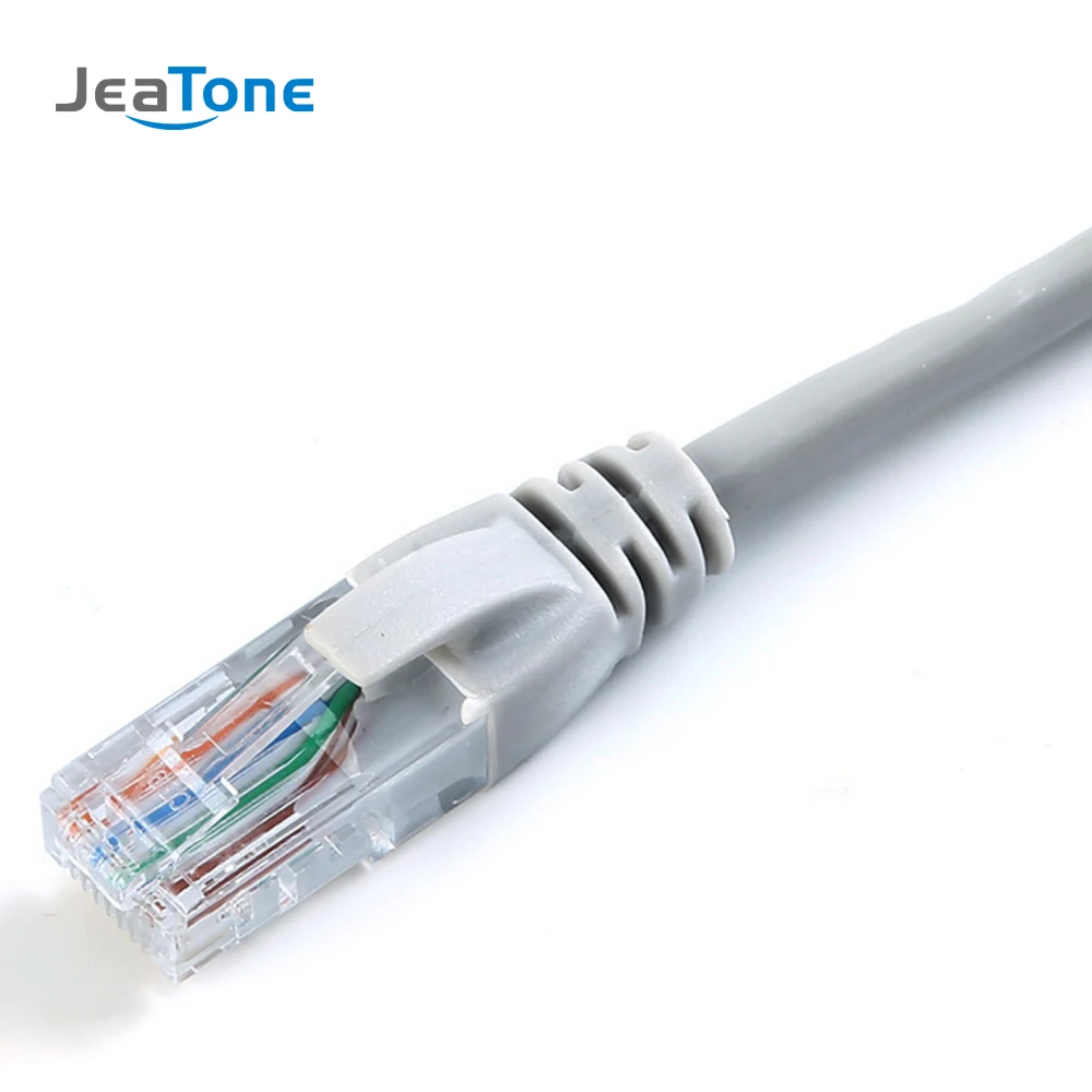 JeaTone CAT5 кабель 20 метров IP видеодомофон провод бесплатная доставка|Наборы для
