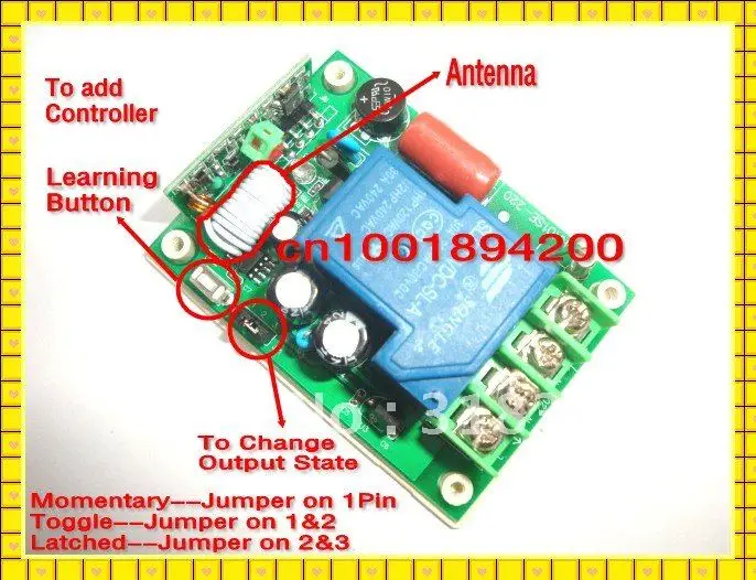 

AC220V 30A 3000W RF Wireless Remote Control Switch Transmitter&Receiver System For Light/LED/Lamp Water Pump electrical machine