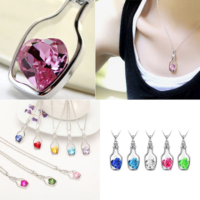 

Alloy Women Pendant Fashion Decorations Accessories Beautiful Drift Bottle Special Fashion Jewelry