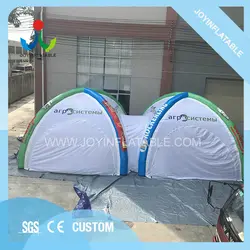 5*5 м + 5*5 м горячая Распродажа паук палатка для выставки логотип палатка соединить вместе без воздушного насоса