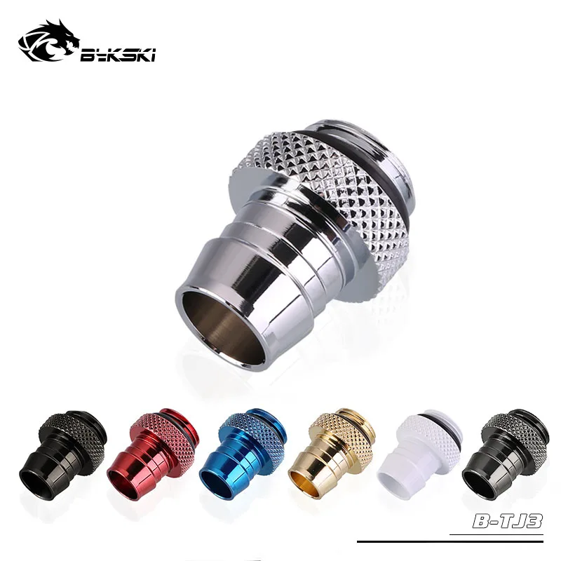 Bykski G1/4 " fit 10x13,10x16mm hose tube,soft connector computer water cooler accessories