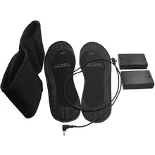 Согревающая ступня AA с питанием от батареек, с электрическим подогревом, стелька, светильник, вес, Мягкая EVA, нагревательная подошва для мужчин и женщин, зимняя обувь, размер 36-46