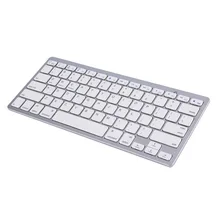 2017 El Más Nuevo Ultra-delgado Teclado Inalámbrico Bluetooth 3.0 Teclado Para Android para MAC para el ipad para Windows para OS sistema
