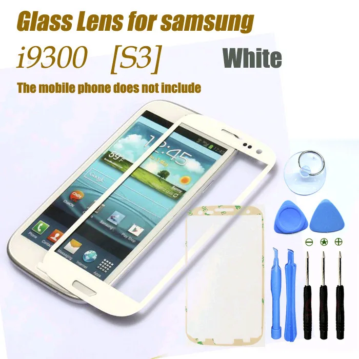 Оригинальное белое внешнее Сенсорное стекло для Samsung Galaxy S3 SIII i9300 i535 L710 i747 T999 + 8