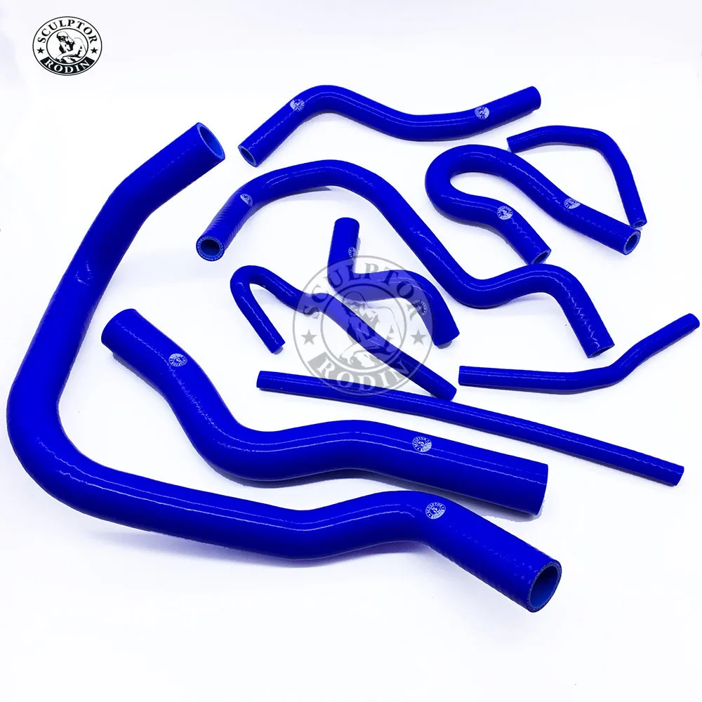Silicone Radiator Hose Fit For  HONDA CIVIC EK3 B16 B18 K8 92-98  (10 PCS) red/blue/black