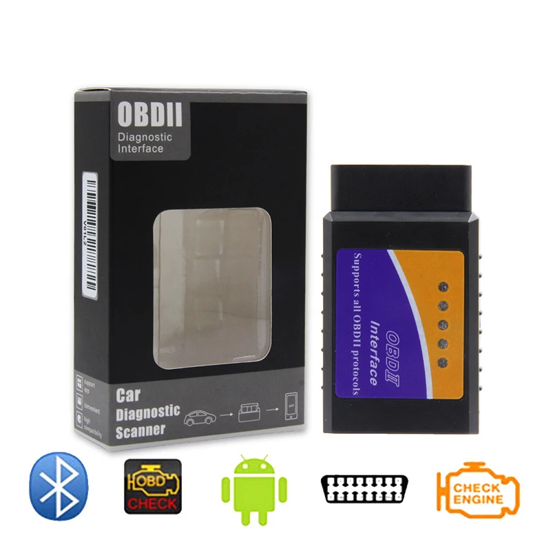 Новый V1.5 супер мини ELM327 bluetooth инструмент диагностики авто сканер OBDII OBD2