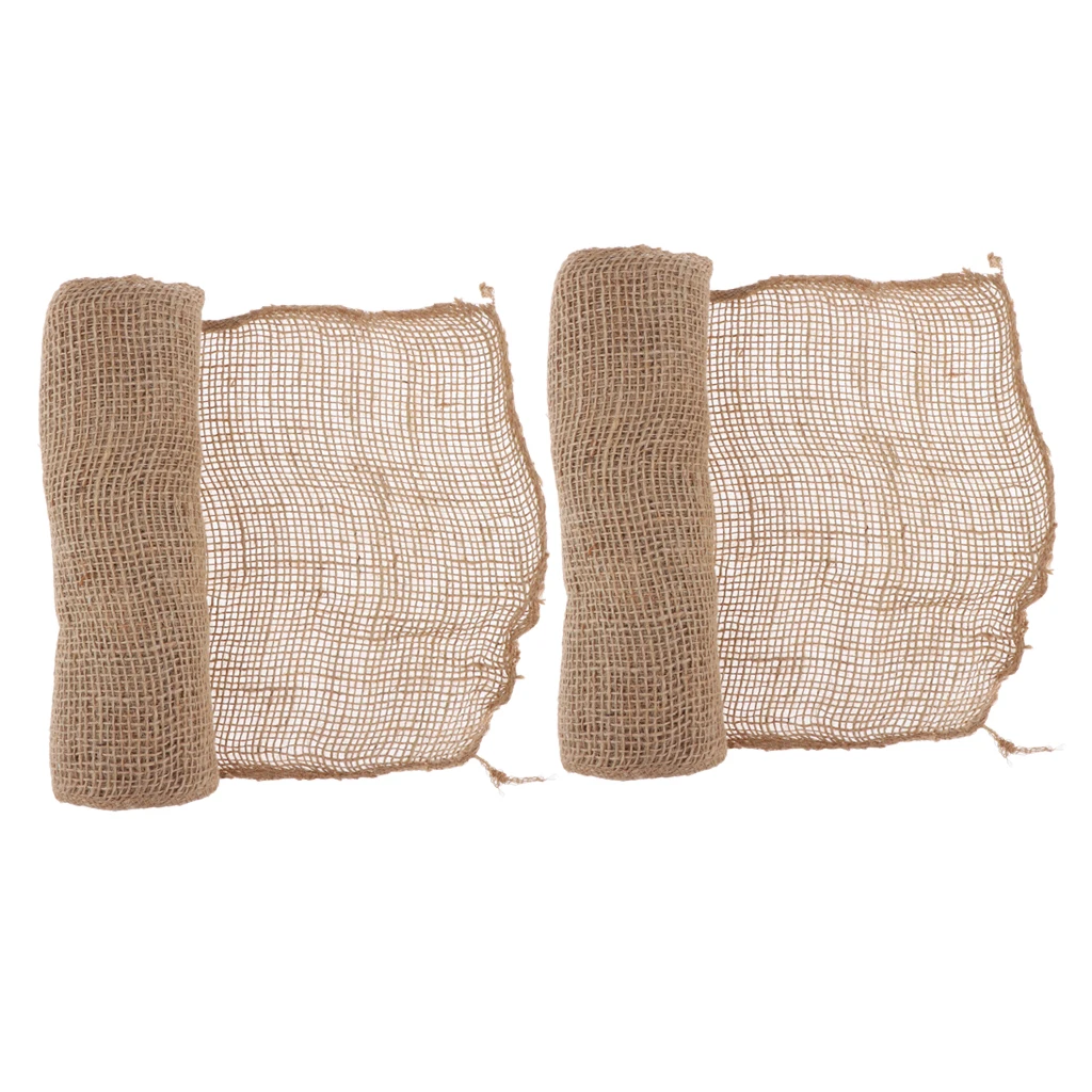 2pc Jute Cloth Winter Tree Guard Protect Cold-proof Plants Bandage Warm Keep