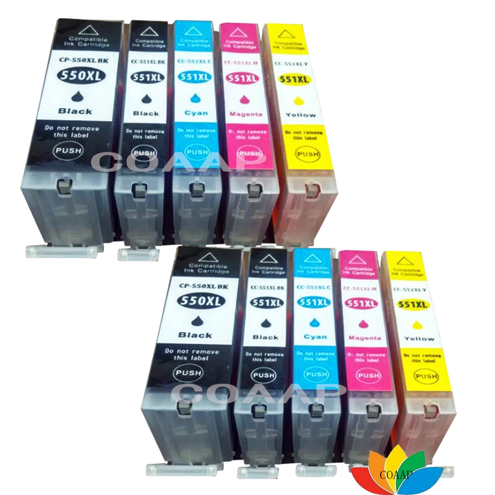 Canon PGI-550XL & CLI-551 XL Original Ink Cartridge for PIXMA MG6350 iX6850  Lot