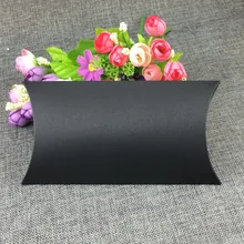 100 шт. Бумага Подушки Детские-форма Коробки пустой подарок Коробки Бумага хранилища упаковка Коробки для ювелирных изделий/ремесла/ручной работы мыло/чай принять заказ